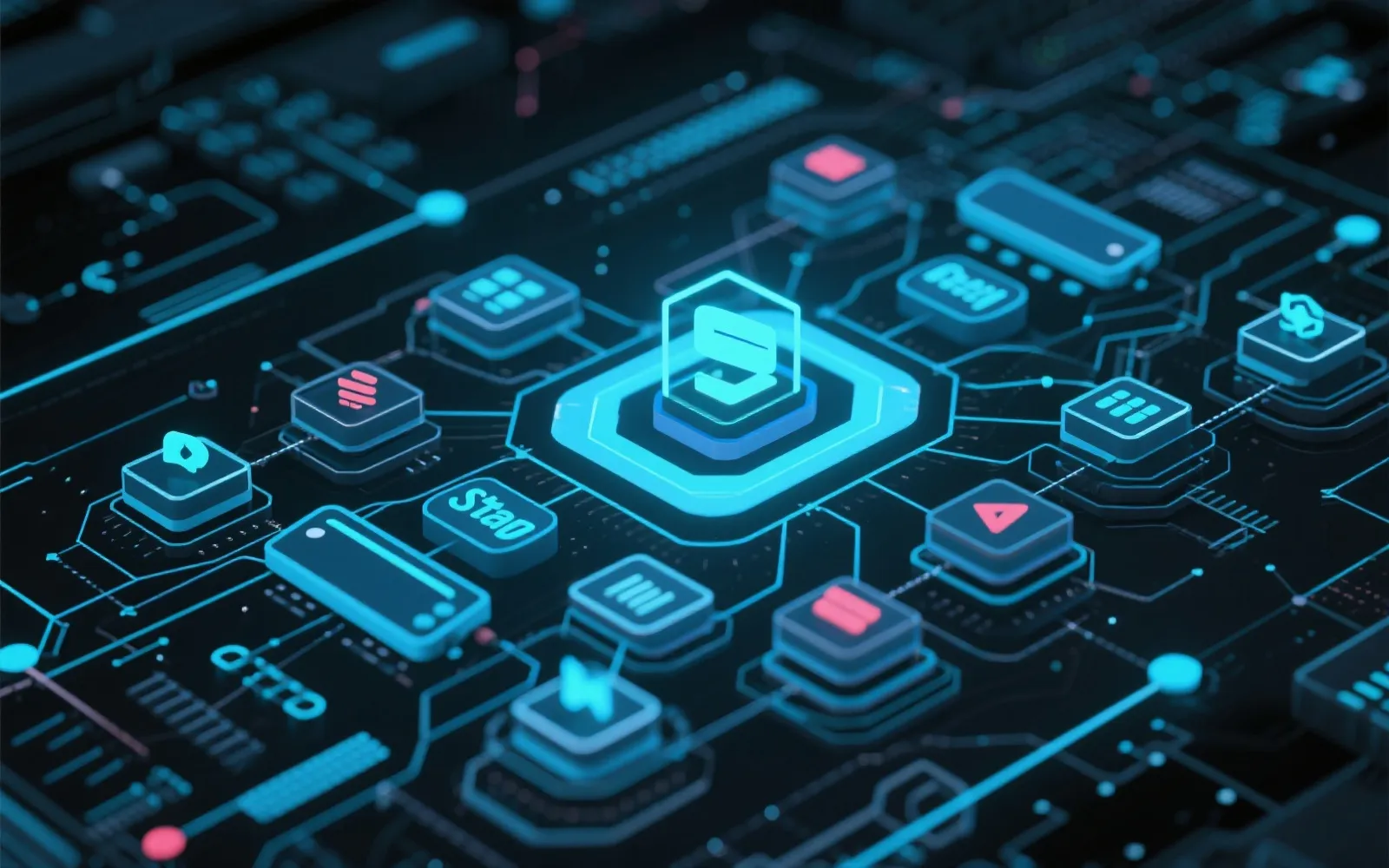 直播加速与网络优化示意